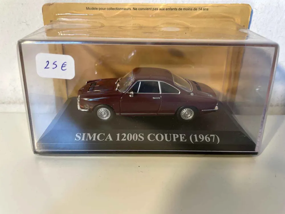 Simca 1200S Bordeaux Coupé del 1967