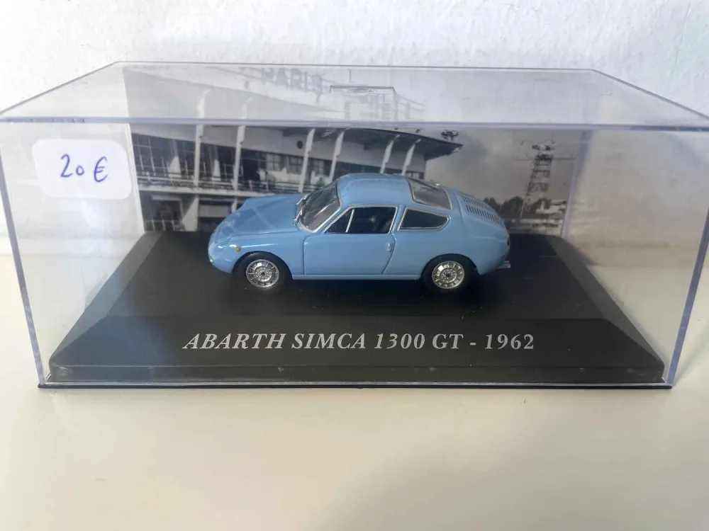 Simca 1300 GT Abarth blu del 1962
