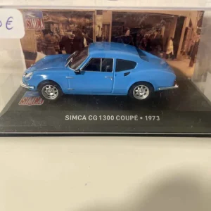 SIMCA CG 1300 coupé blu del 1973