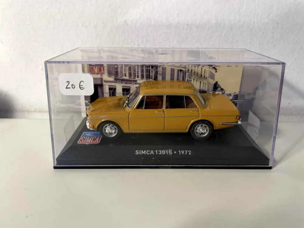 SIMCA 1301S colore ocra del 1972