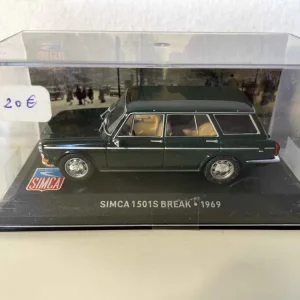 SIMCA 1501S Dark Green Station Wagon del 1969