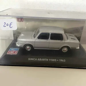 SIMCA Abarth 1150S grigia del 1963