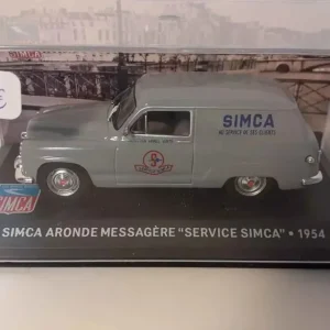Simca Aronde messenger grigia del 1954 "Simca service"