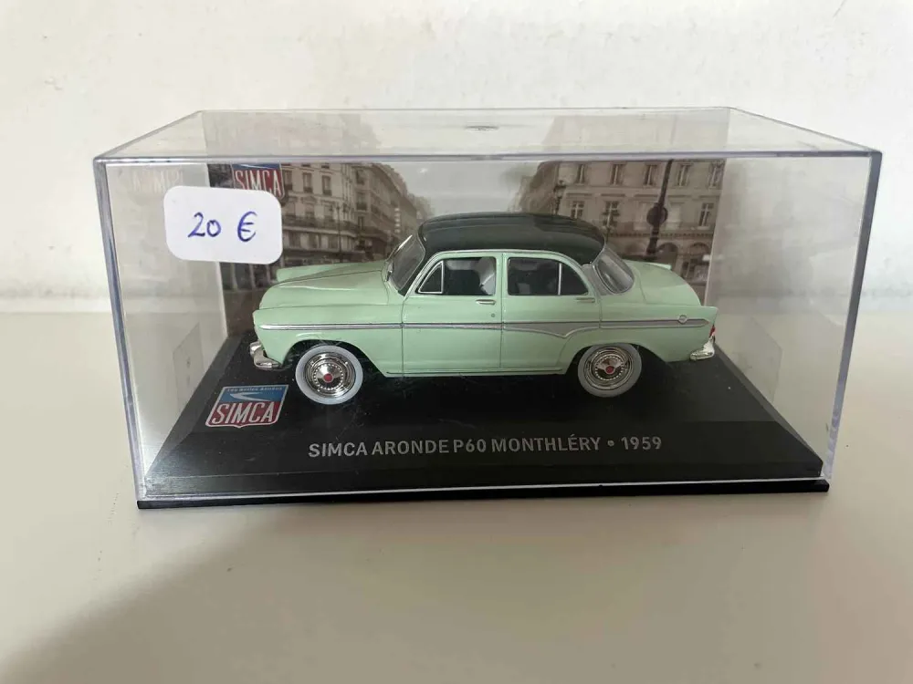 SIMCA Aronde P60 Monthléry verde del 1959