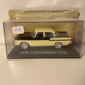SIMCA Chambord beige e nero del 1958