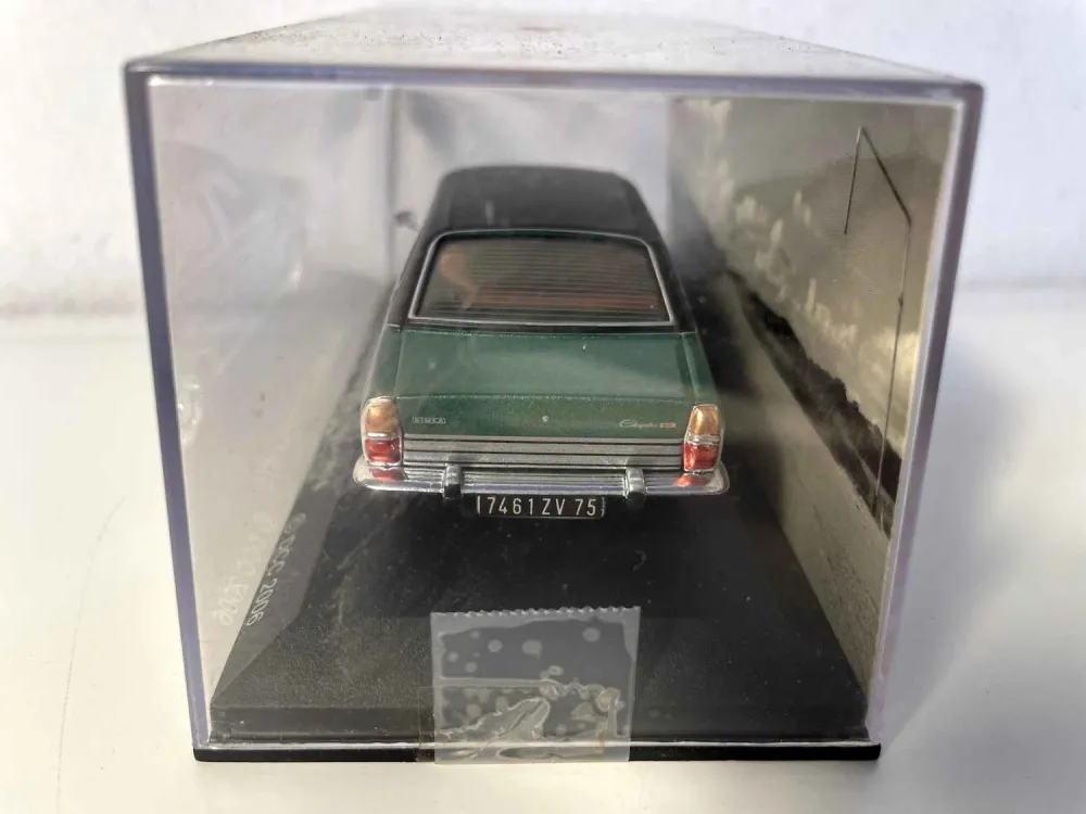 Simca Chrysler 2 litri del 1974, verde con tetto nero