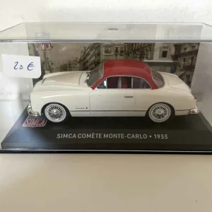 SIMCA Comète Monte-Carlo beige e tetto rosso del 1955