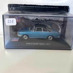 SIMCA coupé 1200S blu del 1971