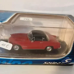 Simca coupé de ville rossa del 1956