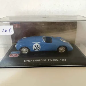 SIMCA 8 Gordini Le Mans blu del 1939