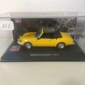 SIMCA CG Spider gialla del 1972