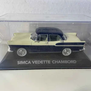 SIMCA Vedette Chambord beige e blu scuro