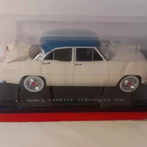 Simca Vedette Versailles beige con tetto blu del 1955 (scala 1/24)