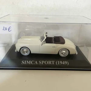 Sport SIMCA bianco sporco del 1949