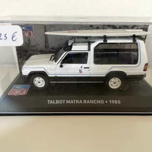 TALBOT MATRA Rancho bianco del 1980