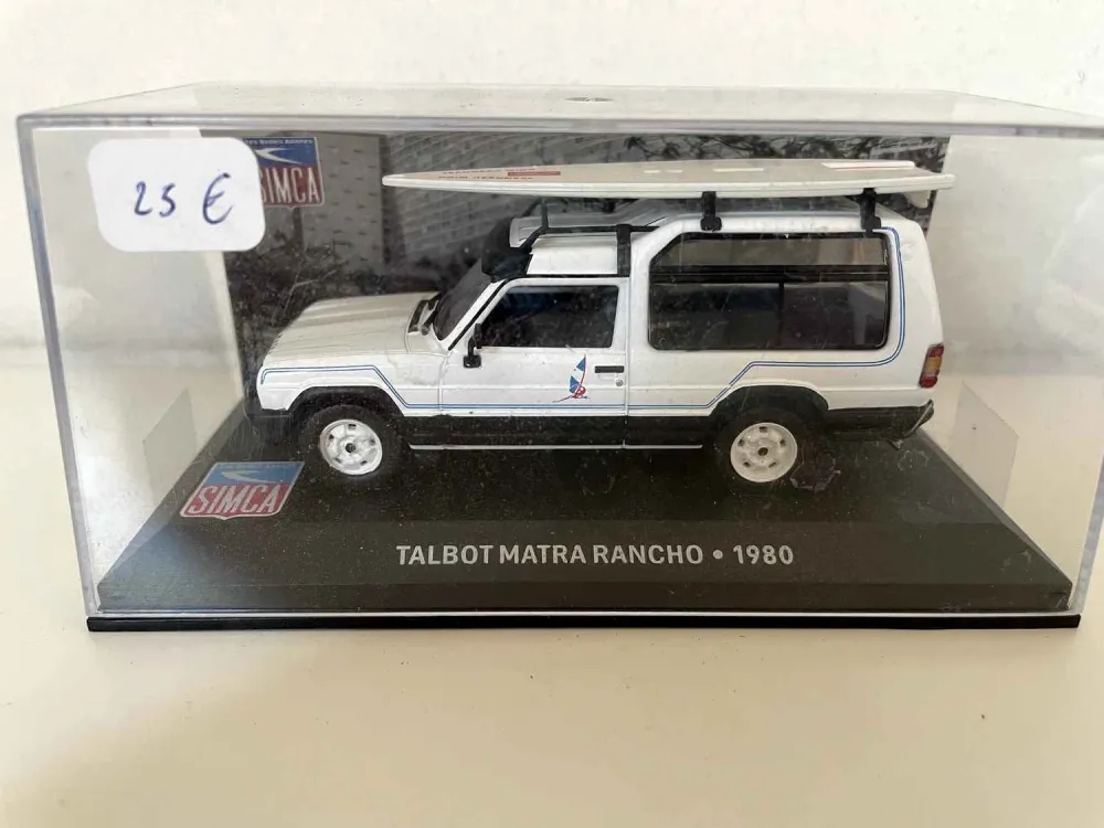 TALBOT MATRA Rancho bianco del 1980