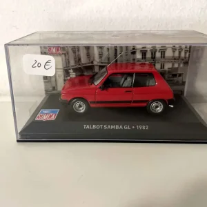 Talbot Samba GL rossa del 1982