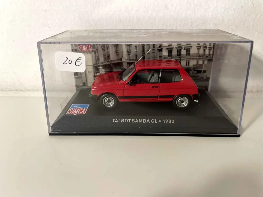 Talbot Samba GL rossa del 1982