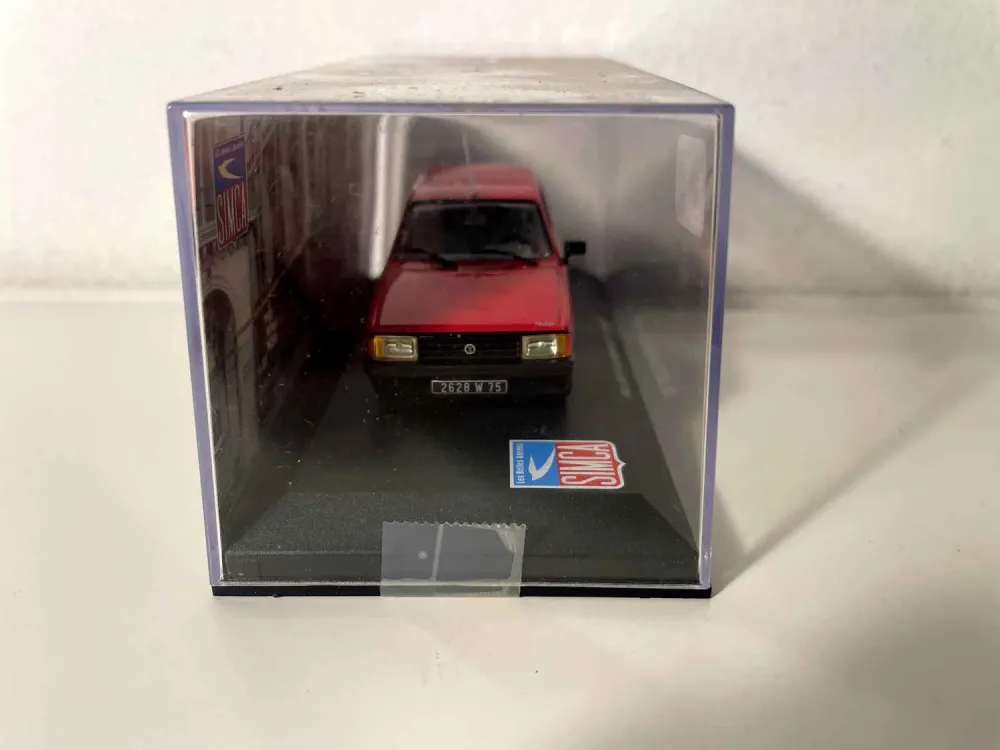 Talbot Samba GL rossa del 1982