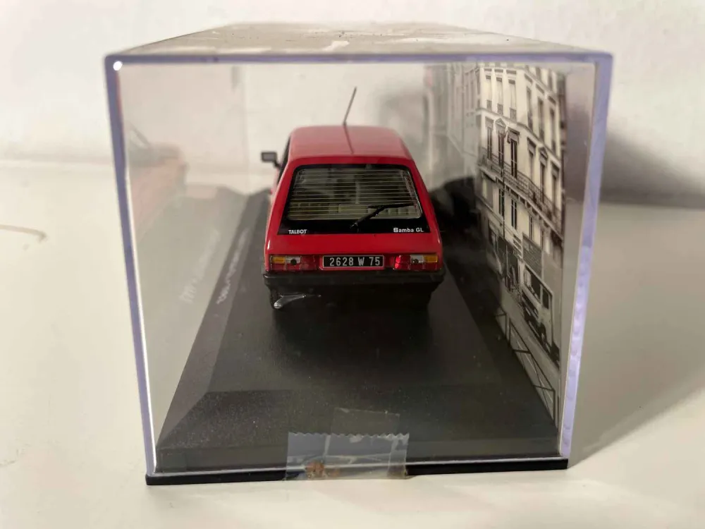 Talbot Samba GL rossa del 1982