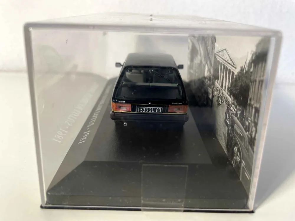 Talbot Sunbeam Lotus del 1981 nero e giallo oro