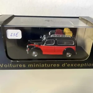 Taxi parigino Panhard Dyna X rosso e nero (riferimento V4913)