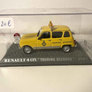 Veicolo di emergenza giallo Renault 4L touring