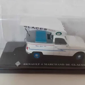 Venditore di gelati bianco Renault 4