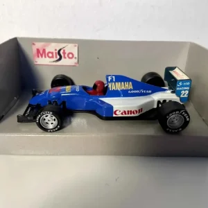 Vettura blu e bianca numero 22 (FORMULA 1)