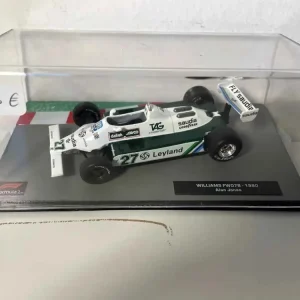 Williams FW07B verde e bianca numero 27 del 1980 (Formula 1)