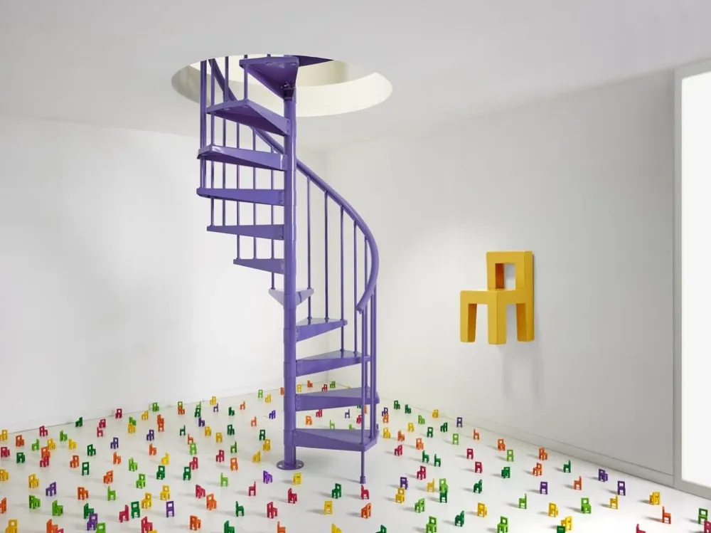 Scala per interni design Fontanot Clip
