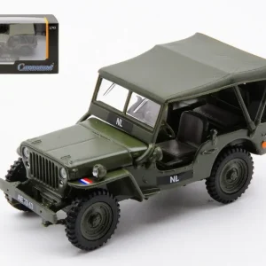 Cararama-1/4 TON MILITARY VEHICLE NL 1955 CLOSED TOP 1:43