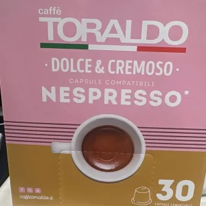 30 CPS TORALDO DOLCE NESPRESSO