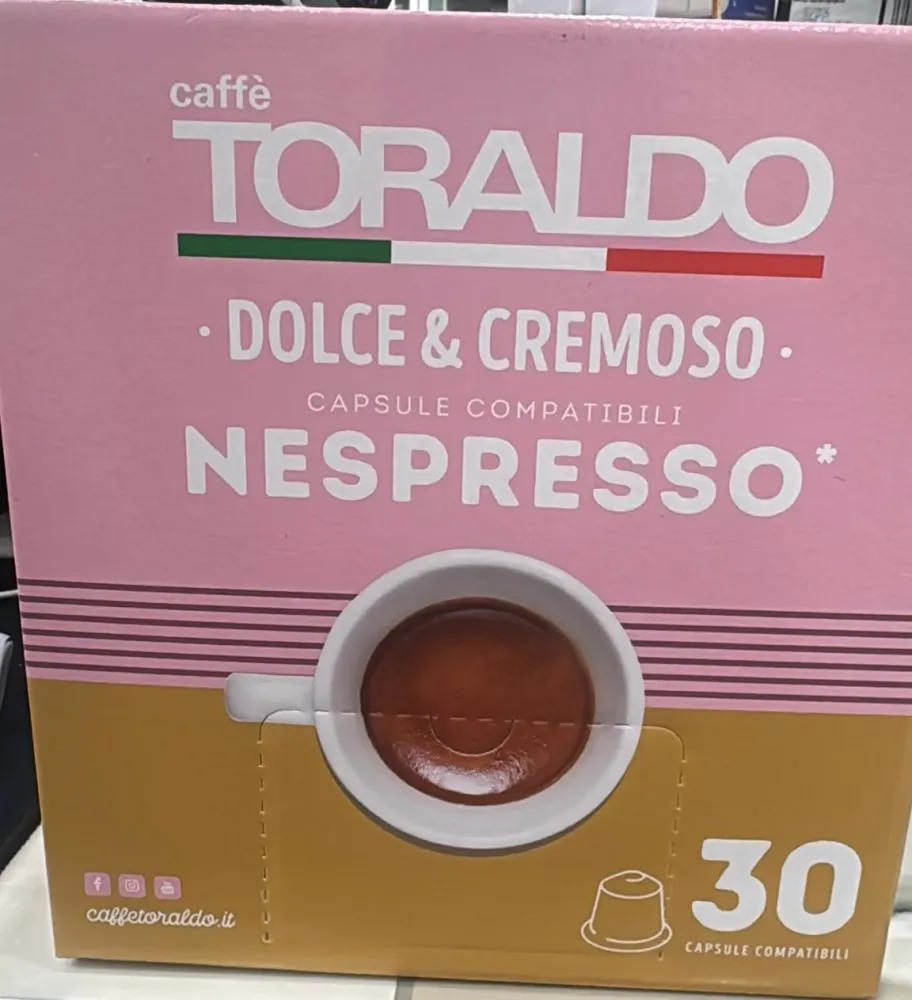 30 CPS TORALDO DOLCE NESPRESSO