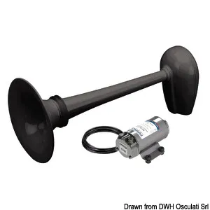 Tromba Nera omologata RINA fino 20m 12 V COD 21.440.13