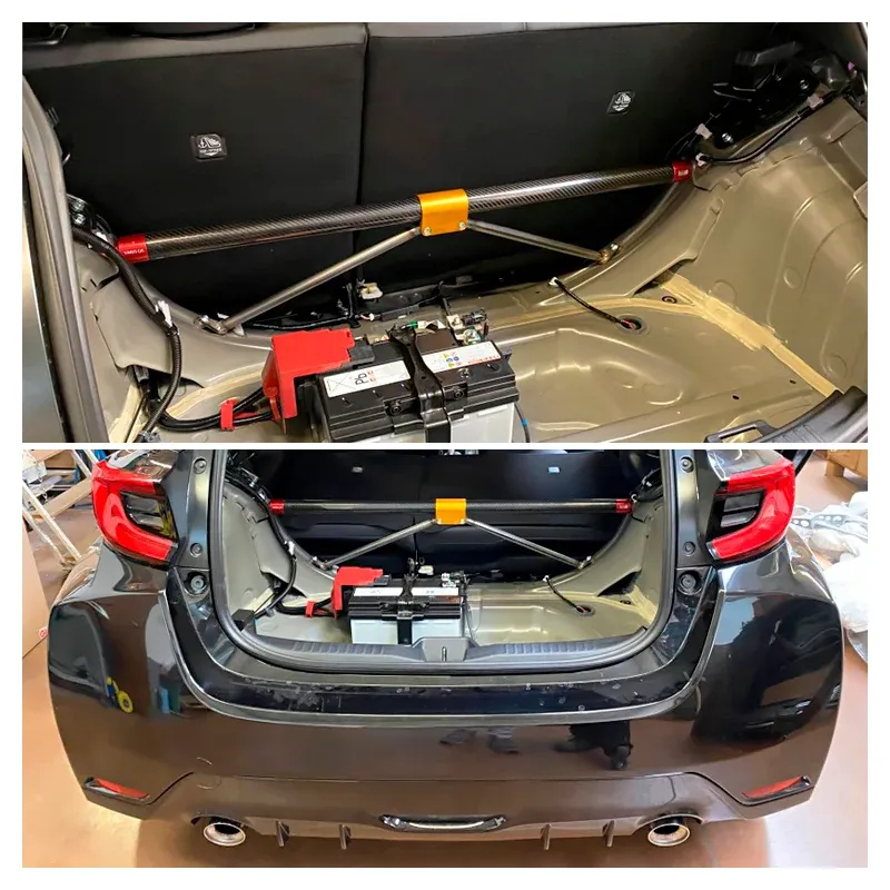 DNA Racing - Toyota Yaris GR - Kit barra duomi posteriore carbonio con tiranti
