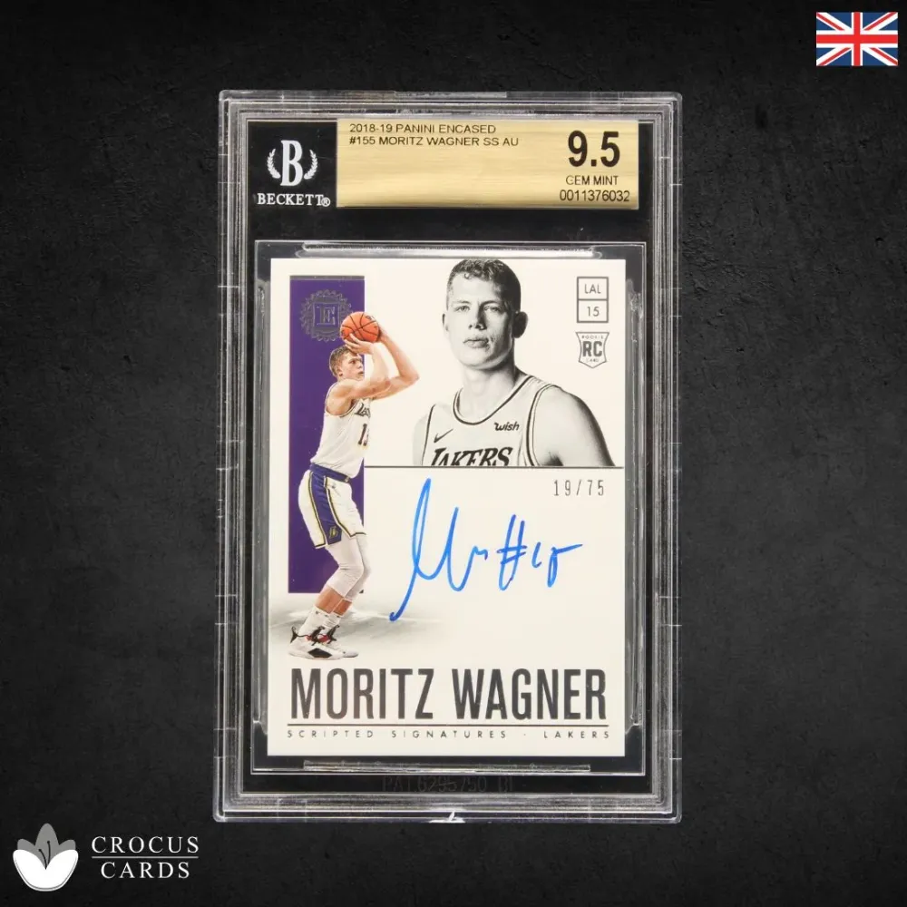Panini Encased 2018-19 - Moritz Wagner Autograph /75 - BGS 9.5