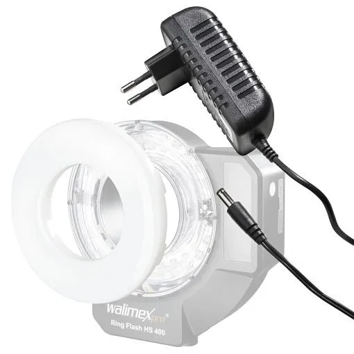 Caricabatterie Walimex pro per Ring Flash HS 400 20950