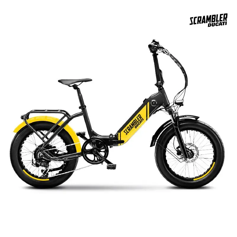 E-BIKE DUCATI SCRAMBLER SCR-X versione 2022 motore 250W pedalata assistita