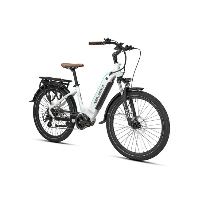 JOBOBIKE LINDA Bicicletta elettrica da donna Step-thru Mid Motor City 36V 14Ah | 250W Bafang M200 mid | Autonomia ≥90Km |...