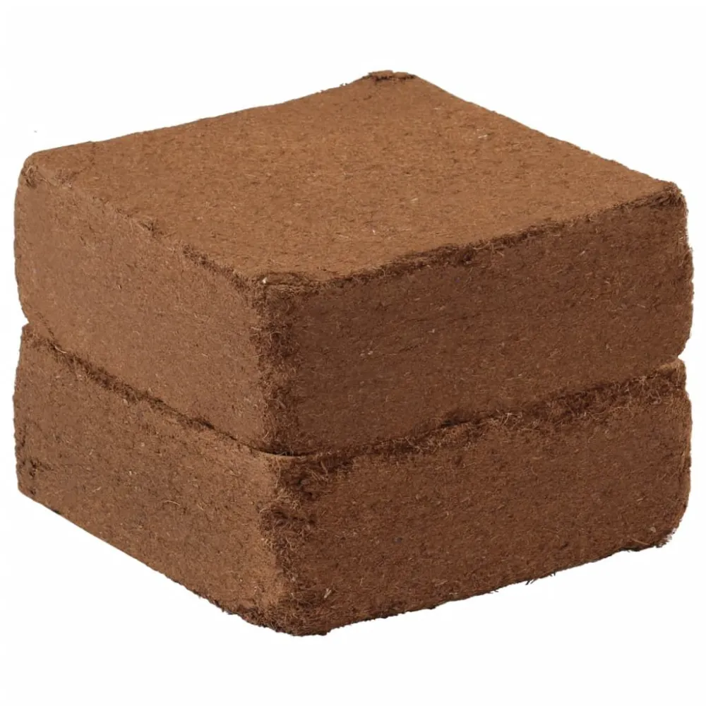 Blocchi Fibra di Cocco 2 pz 5 kg Ciascuno 10 kg Totale