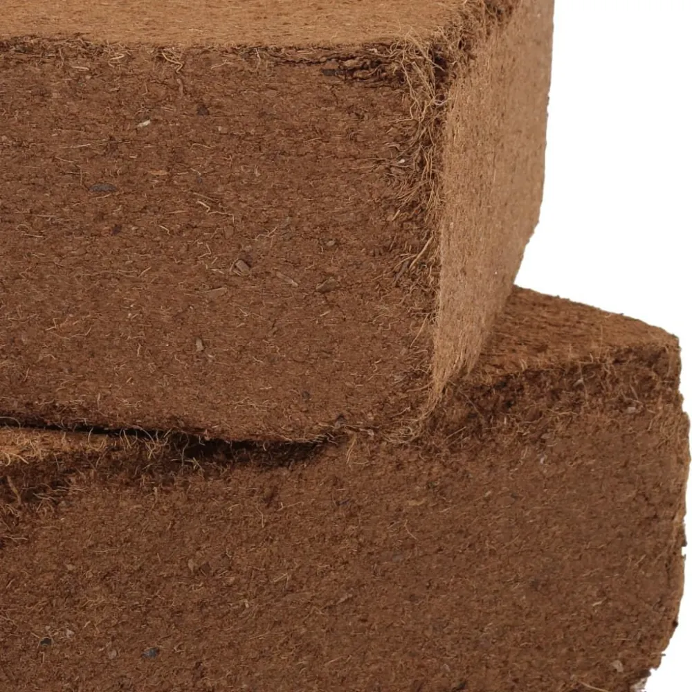 Blocchi Fibra di Cocco 2 pz 5 kg Ciascuno 10 kg Totale