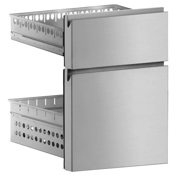 Blocco cassetti Marecos acciaio inox per banco refrigerato profondità 600mm 2x 2/3 + 1x 1/3 222.046