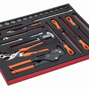 Inserto Bahco 3/3 utensili vari 31 pezzi FF1A132