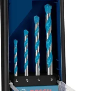 SET 4 PUNTE VARI CONSTRUCTION BOSCH D.4mm/5mm/6mm/8mm - 2608900645