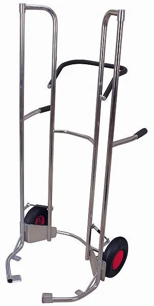 Carrello per pneumatici VARIOfit alto zincato dimensioni esterne: 705 x 740 x 1.600 mm (LxPxA) sk-710.310