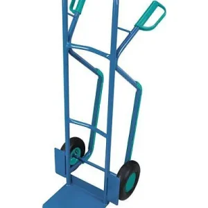 Carrello da trasporto DENIOS DENIOS linea classica acciaio 320 x 250 mm 250 kg pattini 258-204