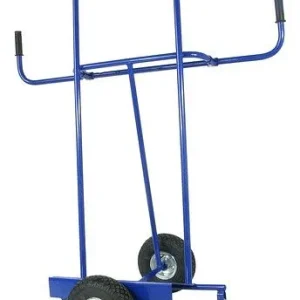 Autocarro piatto MMXX 1 asse capacità di carico 260 kg ruote pneumatiche 77482