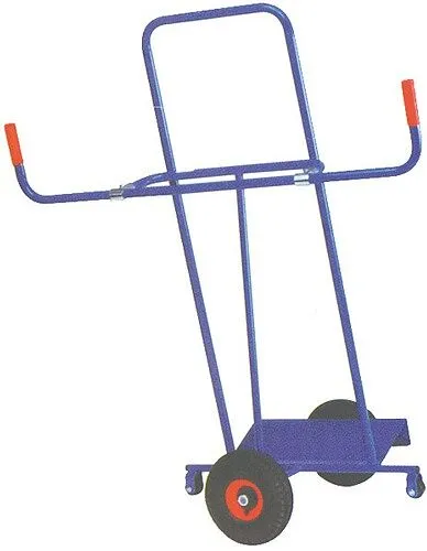 Carrello portapiatti MMXX 1 asse capacità di carico 350 kg ruote gomma piena 77877