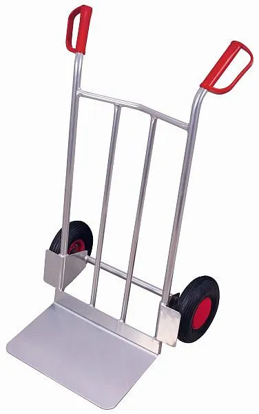 Carrello alluminio VARIOfit con pala grande dimensioni esterne: 690 x 600 x 1.110 mm (LxPxA) ap-710.206